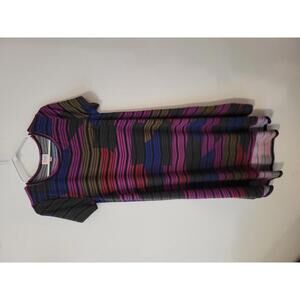 LuLaRoe Striped Casual Dress XS